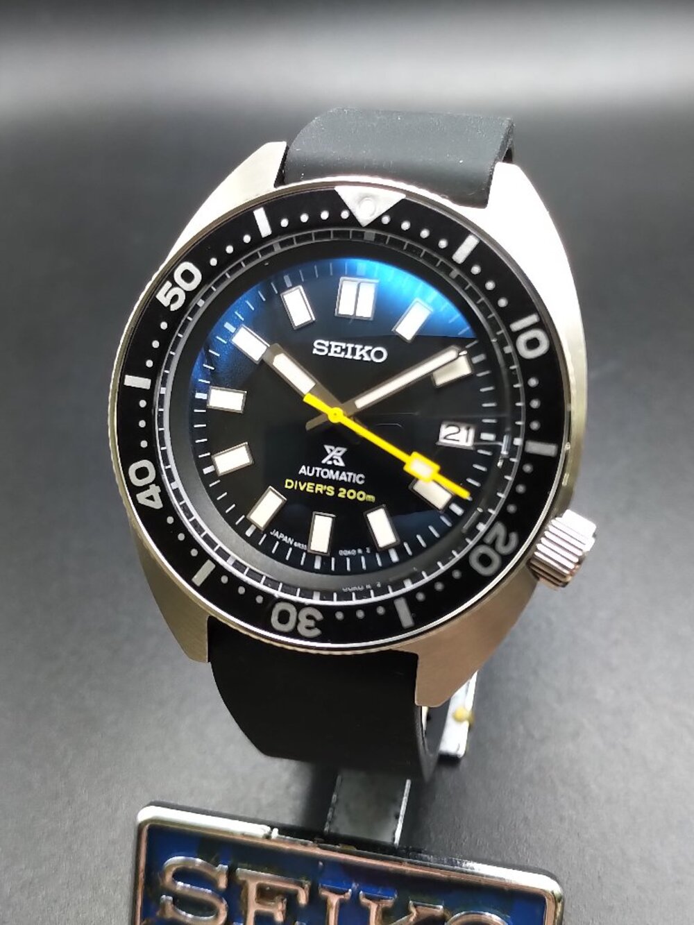 Automatic Slim Turtle Diver's Watch 0821